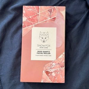 NIB rose quartz facial roller